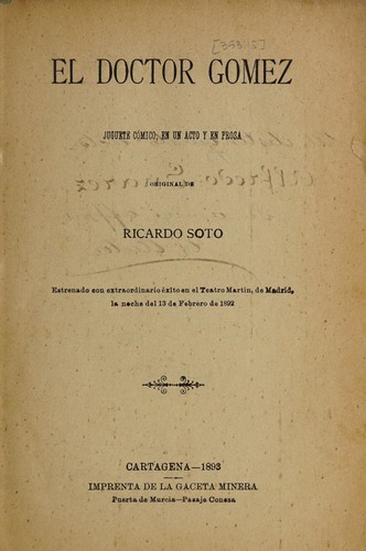 El doctor Gómez