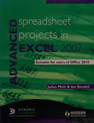 Advanced spreadsheet projects in Excel 2007