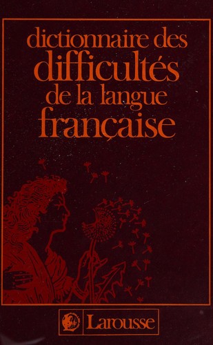 Dictionnaire des difficultés de la langue française