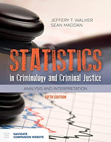Statistics in criminology and criminal justice