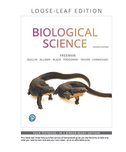 Biological Science, Loose-Leaf Plus Mastering Biology with eText -- Access Card Package