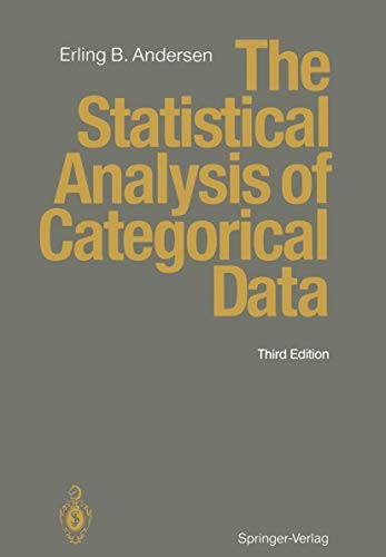 The statistical analysis of categorical data