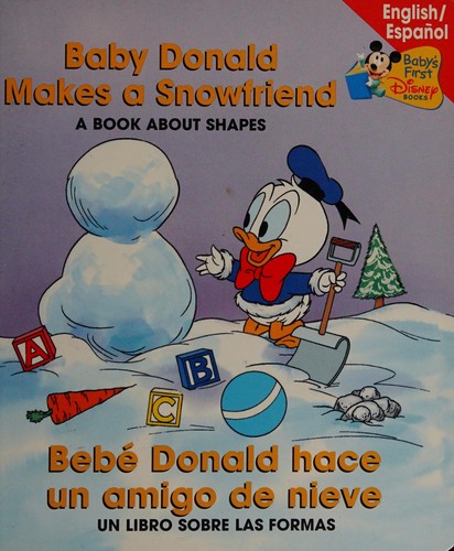 Baby Donald makes a snowfriend
