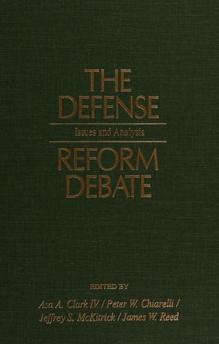 The Defense reform debate