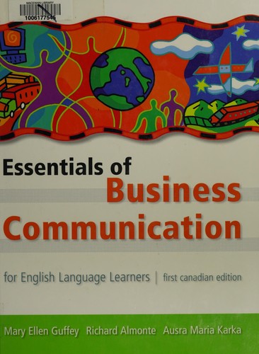 Essentials of business communication for English language learners