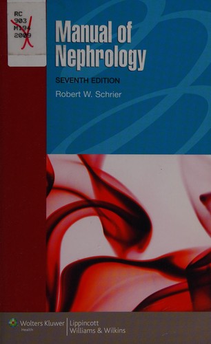 Manual of nephrology