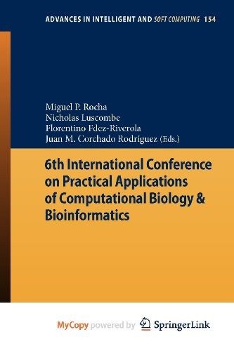 6th International Conference on Practical Applications of Computational Biology & Bioinformatics
