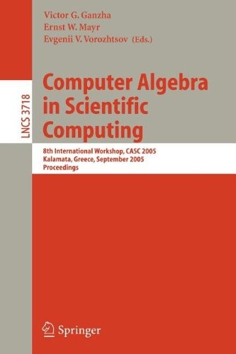 Computer Algebra in Scientific Computing