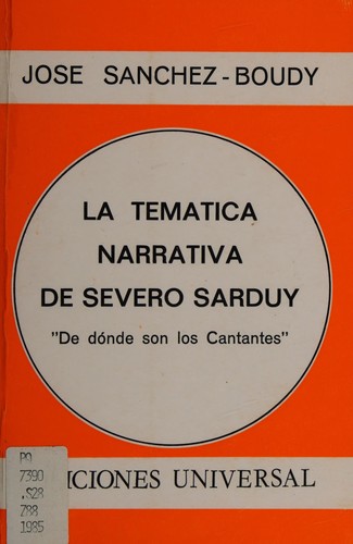 La temática novelística de Severo Sarduy