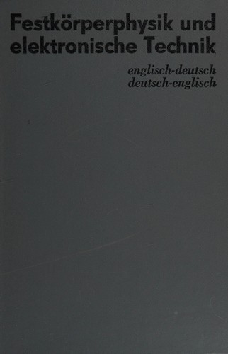 Festkörperphysik und elektronische Technik