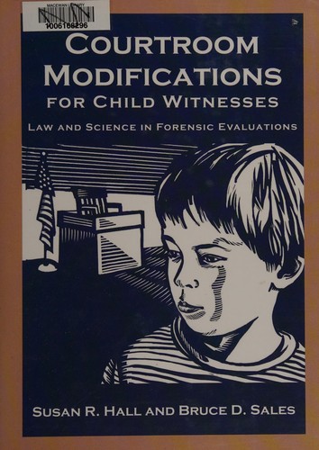 Courtroom modifications for child witnesses