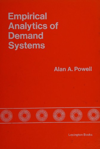 Empirical analytics of demand systems