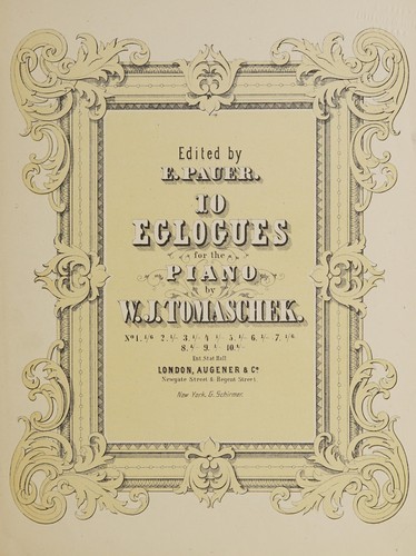 10 Eglogues for the piano