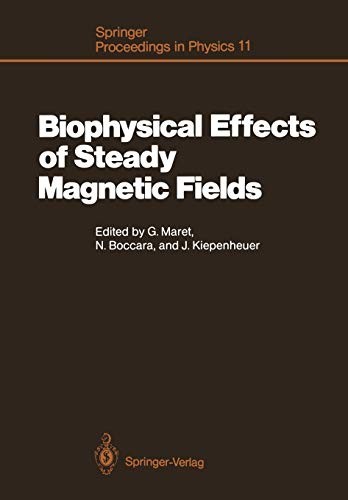 Biophysical effects of steady magnetic fields