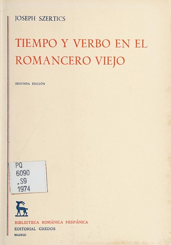 Tiempo y verbo en el romancero viejo