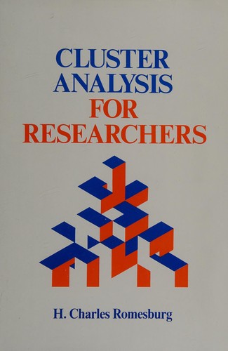 Cluster analysis for researchers