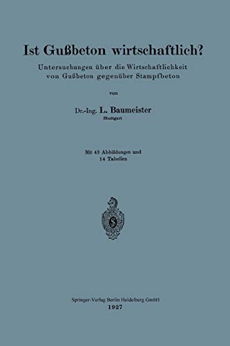 Ist Gußbeton wirtschaftlich?