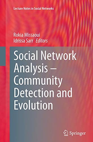Social Network Analysis - Community Detection and Evolution