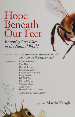 Hope beneath our feet