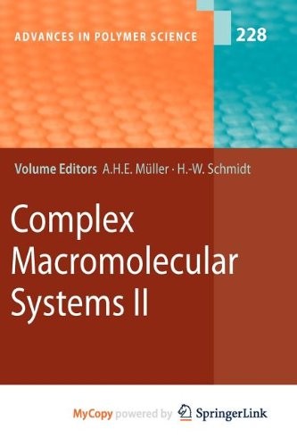 Complex Macromolecular Systems II