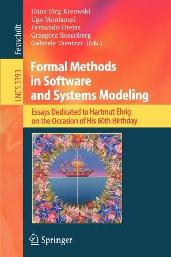 Formal Methods in Software and Systems Modeling