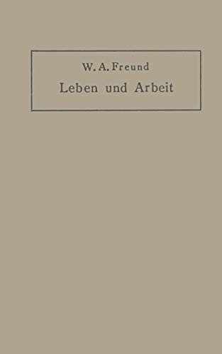 Leben und Arbeit