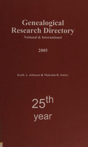 Genealogical research directory