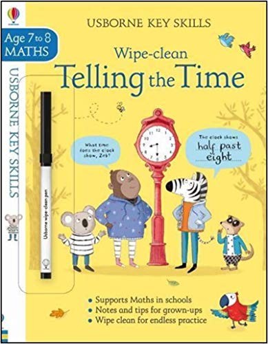 Wipe-clean Telling the Time 7-8