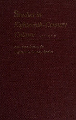 Studies in eighteenth-century culture