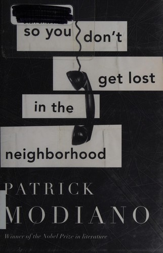 So you don't get lost in the neighborhood