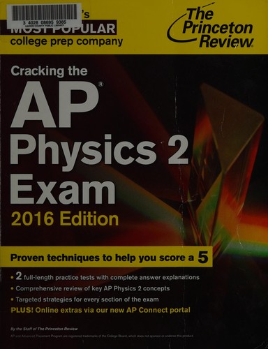 Cracking the AP physics 2 exam