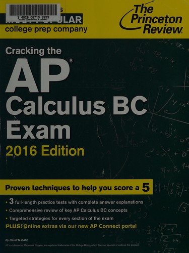 Cracking the AP calculus BC exam