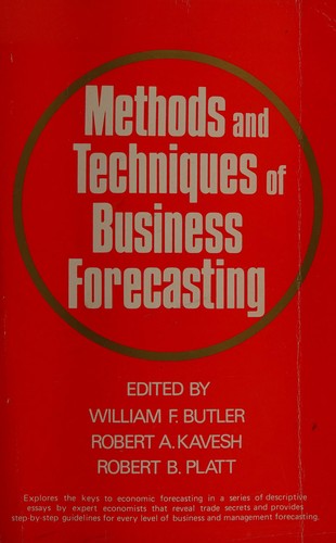 Methods and techniques of business forecasting
