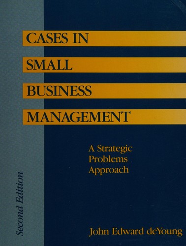 Cases in small business management