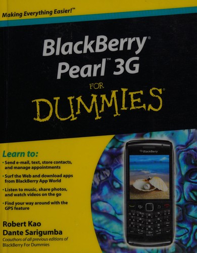 BlackBerry Pearl 3G for dummies