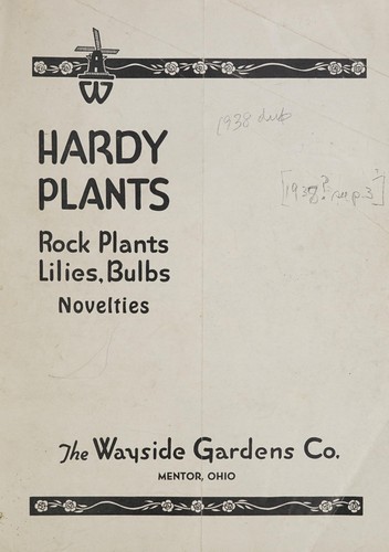 Hardy plants, rock plants, lilies, bulbs novelties