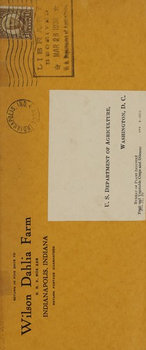 Dahlias 1938 wholesale list
