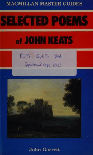 Selected poems of John Keats