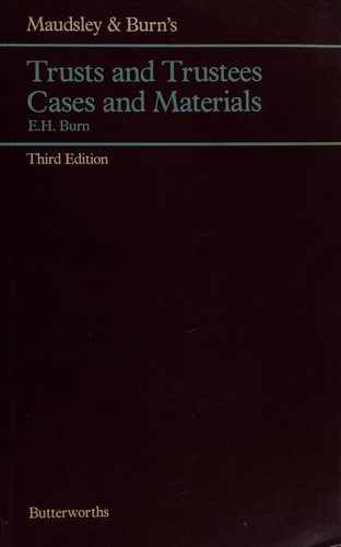 Maudsley and Burn