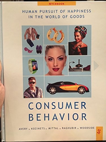 Consumer Behavior--Human Pursuit of Happiness in The World of Goods