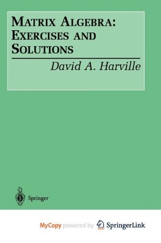 Matrix Algebra
