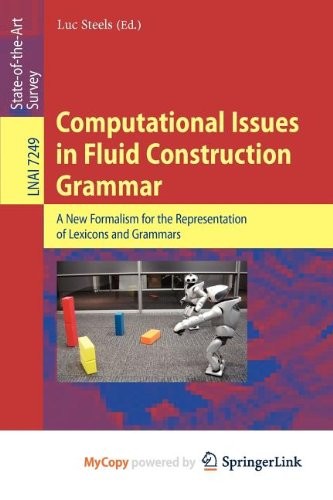 Computational Issues in Fluid Construction Grammar
