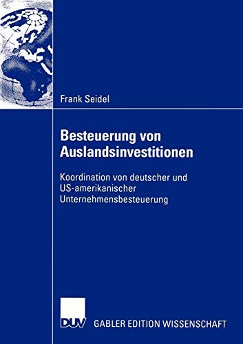 Besteuerung von Auslandsinvestitionen