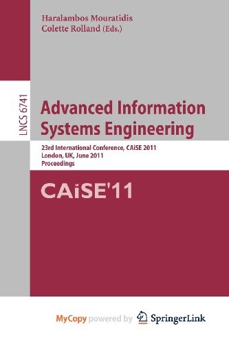 Advanced Information Systems Engineering