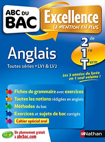 ABC BAC Excellence Anglais 2de/1re/Term