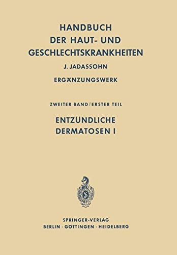 Entzündliche Dermatosen I