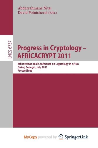 Progress in Cryptology -- AFRICACRYPT 2011