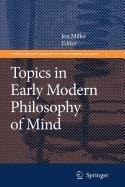 Topics in Early Modern Philosophy of Mind