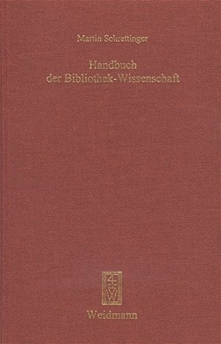 Handbuch der Bibliothek-Wissenschaft.