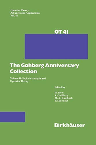 The Gohberg Anniversary Collection : Volume II